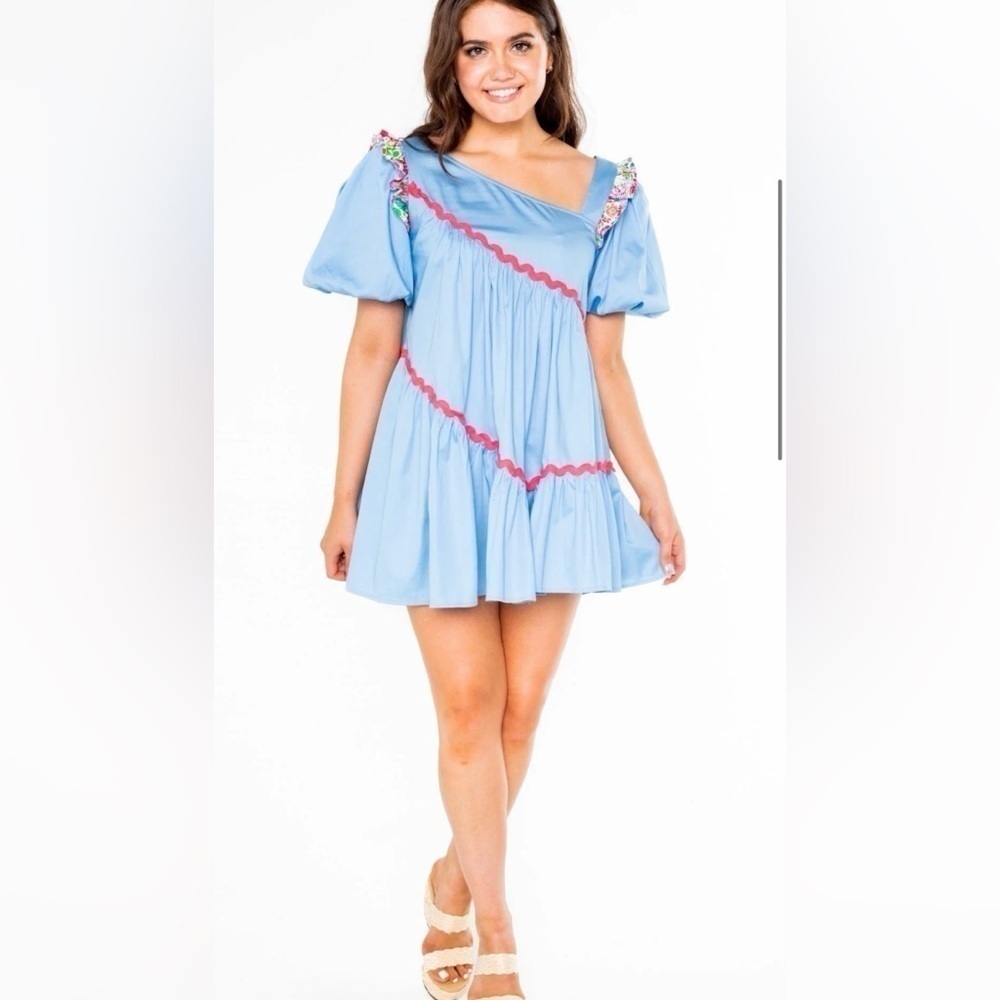NWT Alden Adair Chandler Dress - Color Roller Skate- Size Medium